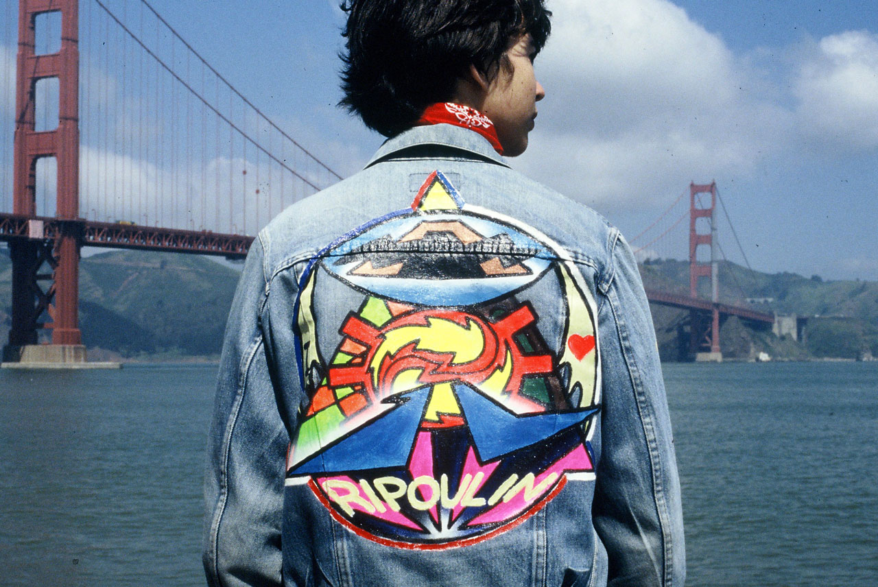 Claude Closky, ‘Ripoulin,’ 1986, painted jackets.